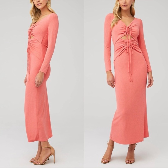 NWT Significant Other Marie Dress In Watermelon - SIZE 4 - Picture 2 of 8